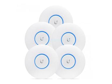 UBIQUITI UniFi UAP-AC-PRO-5 5-Pack AC1750 Ceiling Dual Band Wireles Access Point without POE Adapter