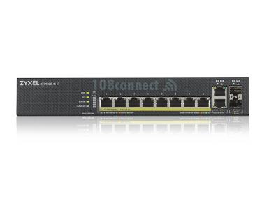 ZYXEL GS1920-8HPv2 8-port GbE Smart Managed PoE Switch Web Managed/Cloud Management