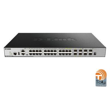 D-LINK DGS-3630-28TC 28-Port Layer 3 Stackable Managed Gigabit Switch
