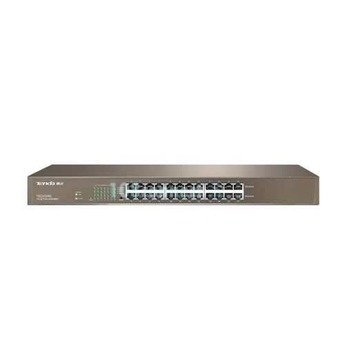 TENDA TEG1024G 24 Port 10/100/1000 Unmanaged Gigabit Switch Rack 19
