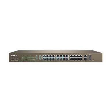 TENDA TEF1226P-24-440W 24-Port 10/100M + 2-Port Gigabit TP/SFP Combo PoE Web Smart Switch