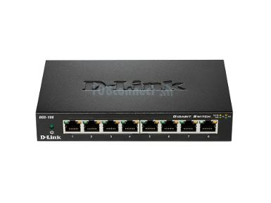 D-LINK DGS-108 8-Port Gigabit Desktop Switch