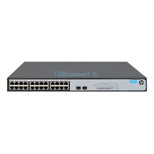 HP NW_JH017A 1420-24G-2SFP Unmanaged switch 24 ports Gigabit + 2 SFP 100/1000 Mbps ports