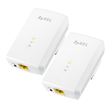 ZYXEL PLA5206 v2 Twin Pack 1000Mbps Powerline Gigabit Ethernet Adapter (2port 100/1000Mbps)