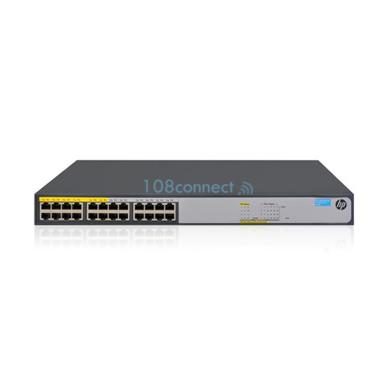HP NW_JH019A 1420-24G-PoE+ Unmanaged switch 24 ports Gigabit with PoE (124W)