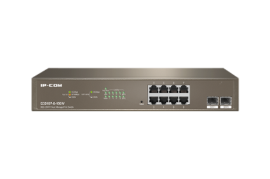 IP-COM G3310P-8-150W 8GE+2SFP Cloud Managed PoE Switch
