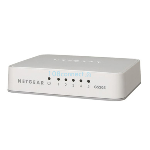 NETGEAR GS205 5-Port Desktop Gigabit Switch