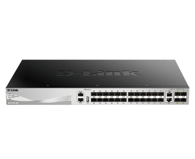 D-LINK DGS-3130-30S 30-Port Lite Layer 3 Stackable Managed Switch