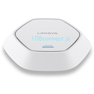 LINKSYS LAPN600 600Mbps Ceiling Mounted Simultaneous Dual-Band Wireless-N PoE Access Point