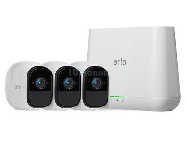 NETGEAR Arlo Pro VMS4330 Indoor/Outdoor HD Wire Free Security System with 3 Cameras (White) : Camera