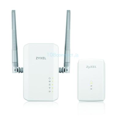 ZYXEL PLA5236 1000Mbps Powerline with AC900Mbps WiFi and PLA5206 1000Mpbs Powerline Gigabit Ethernet