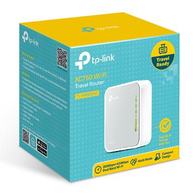 TP-LINK TL-WR902AC AC750 Wireless Travel Router