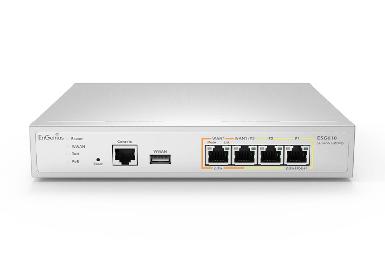 EnGenius ESG610 Cloud SD-WAN Gateway with 4 x 2.5-Gigabit (1x PoE+) Ethernet ports