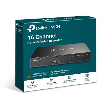 TP-LINK VIGI-NVR1016H 16 Channel Network Video Recorder